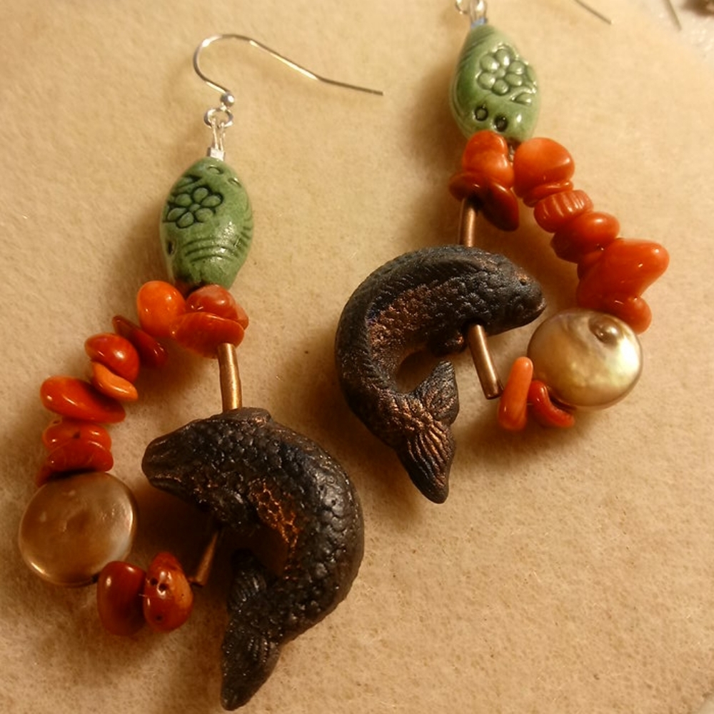 FISH NOVELTY EARRINGS